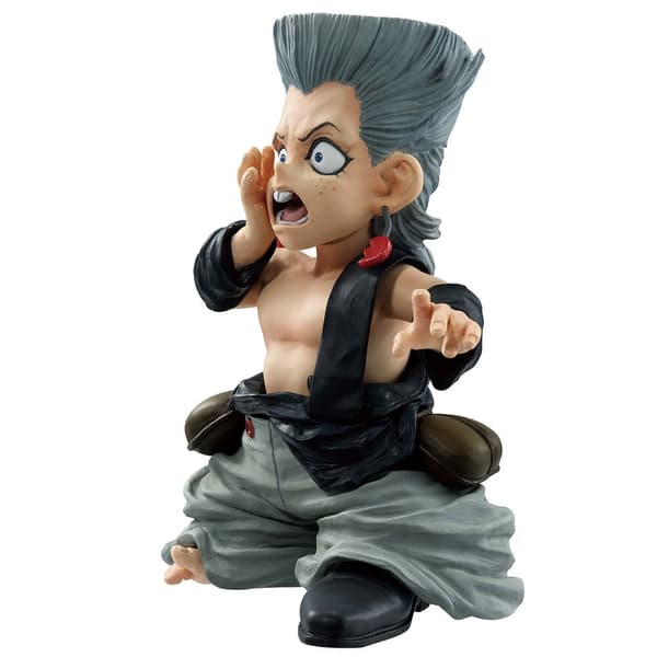 Jojos Bizarre Adventure Kid Polnareff &#38; Kid Chariot Standoom Ichibansho figure 8cm