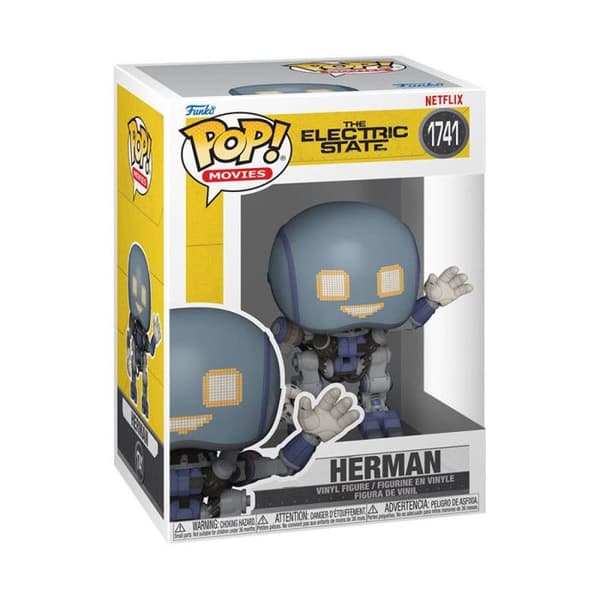 Figur Samlarprydnad Funko Pop Filmer Electric State Herman