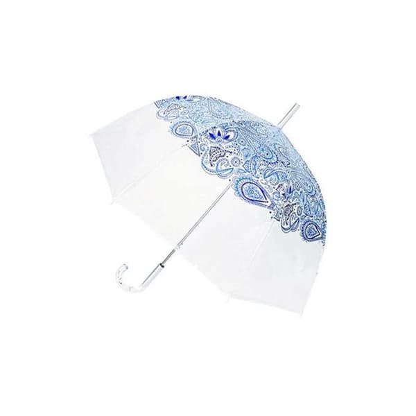 SMATI GENOMISKT PARASOLL PAISLEY BLÅ 85 CM TILLBEHÖR FRITID