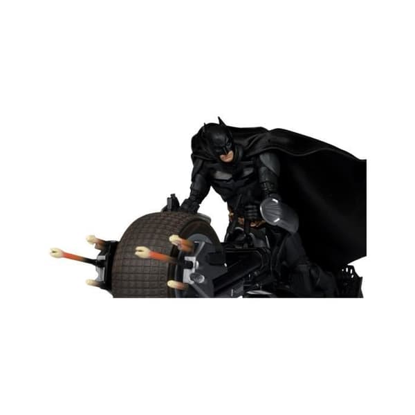 McFarlane Toys - The Dark Knight DC Multiverse - Figur med fordon Batman &amp; The Batpod 18 cm