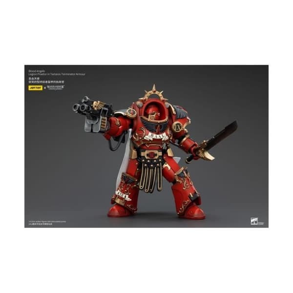 Joy Toy (CN) - Warhammer The Horus Heresy - Figurine 1/18 Blood Angels Legion Praetor i Tartaros Terminator Armor 14 cm