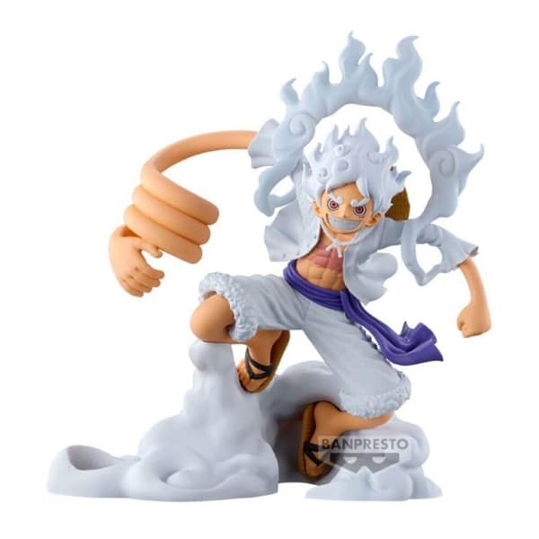 Banpresto Samlarfigur Actionfigur Monkey D. Luffy One Piece - FL Gear5 Volym 1, 10 cm - BP89477P Flerfärgad, Optimal