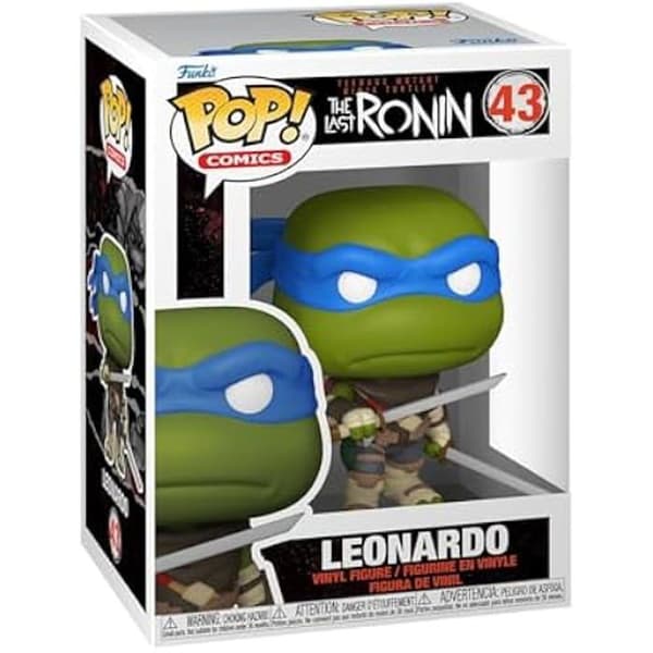 Figurine - Funko Pop! - Leonardo - TMNT Comics - Vinyl - 3,75 tum - Ideal gåva