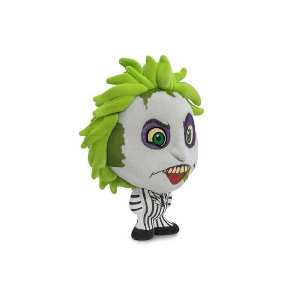 Kidrobot - Beetlejuice - Figurine Bhunny Flocked Randig Kostym 10 cm