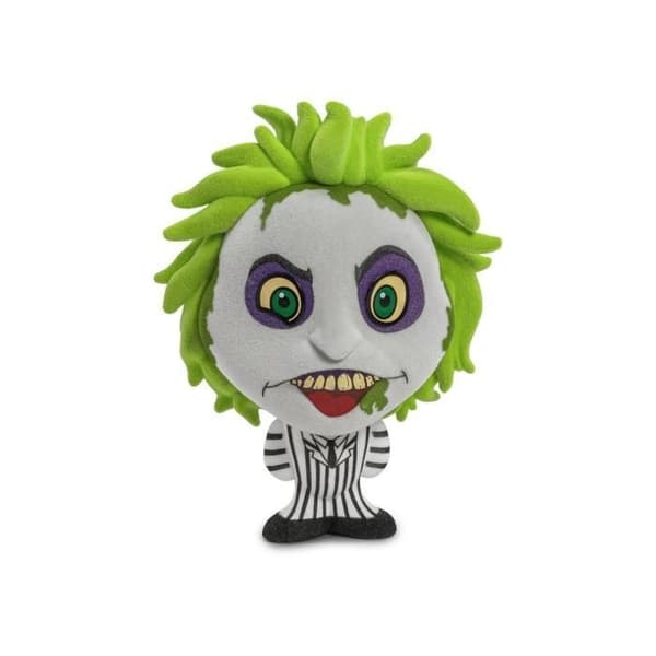 Kidrobot - Beetlejuice - Figurine Bhunny Flocked Randig Kostym 10 cm