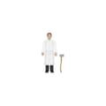 Miniatyrbild 2 av 3: Super7 - American Psycho (2000) - Figur ReAction Patrick Bateman (Regnrock) 10 cm