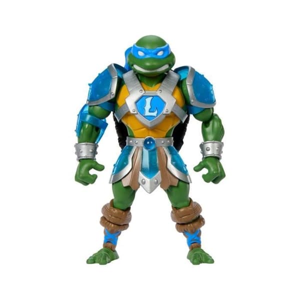 Mattel - MOTU x TMNT: Sköldpaddor från Grayskull - Figurin Leonardo 14 cm