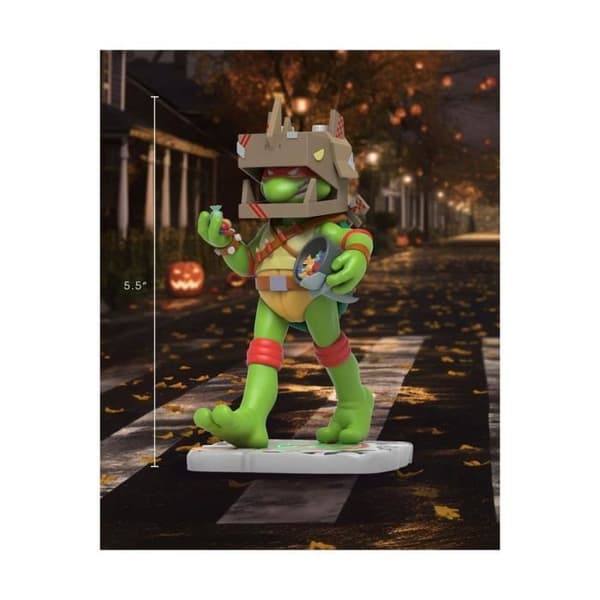Mighty Jaxx - De Ninjaturtlar - Figur Remixx Raphael Cowa-BOO-nga! Utgåva 15 cm
