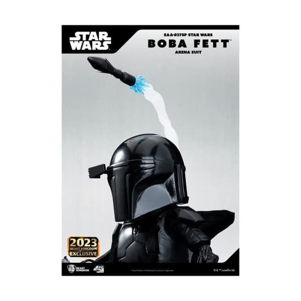 Beast Kingdom Toys - Star Wars - Statuett Egg Attack Boba Fett Arena Suit 17 cm