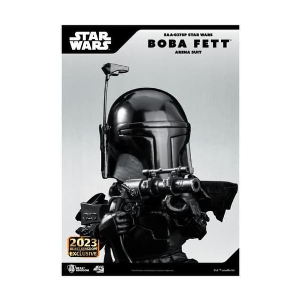 Beast Kingdom Toys - Star Wars - Statuett Egg Attack Boba Fett Arena Suit 17 cm