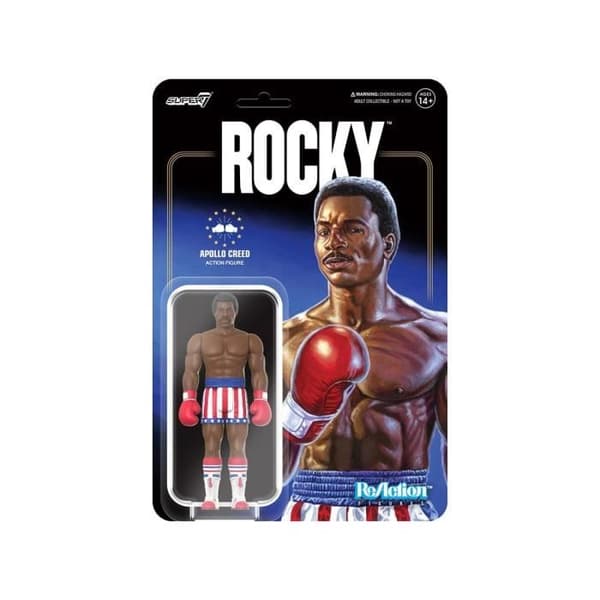 Super7 - Rocky - Figur ReAction Apollo Creed 10 cm