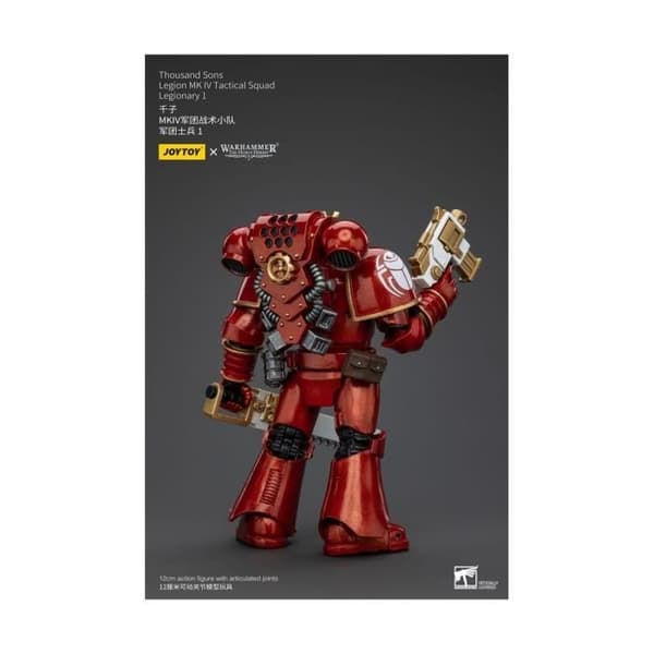 Joy Toy (CN) - Warhammer The Horus Heresy - Figur 1/18 Thousand Sons Legion MK IV Tactical Squad Legionär 1 12 cm