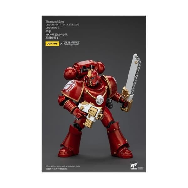Joy Toy (CN) - Warhammer The Horus Heresy - Figur 1/18 Thousand Sons Legion MK IV Tactical Squad Legionär 1 12 cm