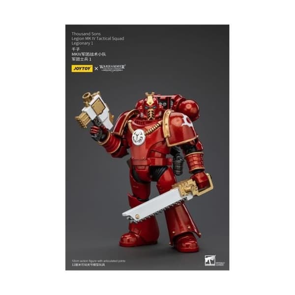 Joy Toy (CN) - Warhammer The Horus Heresy - Figur 1/18 Thousand Sons Legion MK IV Tactical Squad Legionär 1 12 cm