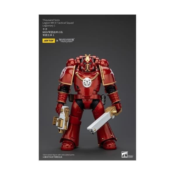 Joy Toy (CN) - Warhammer The Horus Heresy - Figur 1/18 Thousand Sons Legion MK IV Tactical Squad Legionär 1 12 cm