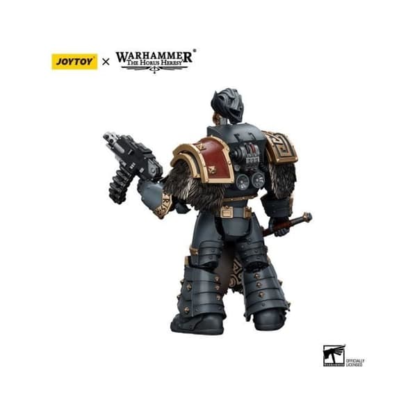 Joy Toy (CN) - Warhammer The Horus Heresy - Figurine 1/18 Space Wolves Varagyr Wolf Guard Squad Varagyr Thegn 12 cm