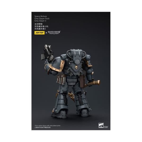 Joy Toy (CN) - Warhammer The Horus Heresy - Figur figur 1/18 Space Wolves Grey Slayer Pack Grey Slayer 3 12 cm