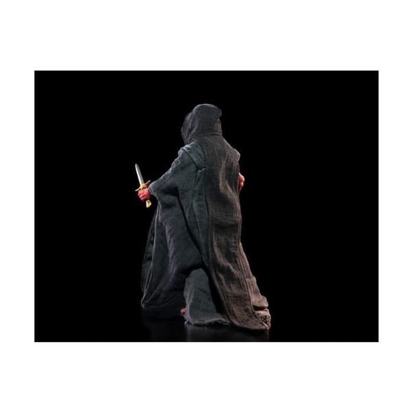 Fyra Hästars Leksaksdesign - Figura Obscura - Figurin Den Röda Dödens Mask svart kåpor edition