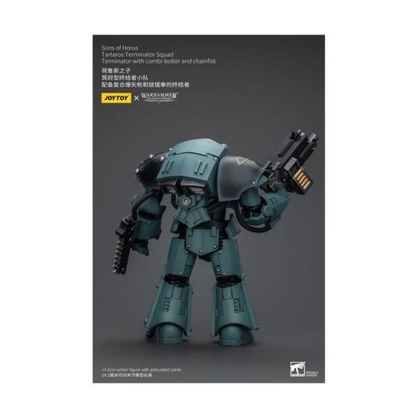 Joy Toy (CN) - Warhammer The Horus Heresy - Figur figur 1/18 Tartaros Terminator Squad Terminator med Combi-Bolter och Linkedubbe 12 cm