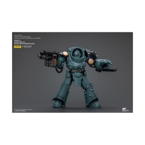 Joy Toy (CN) - Warhammer The Horus Heresy - Figur figur 1/18 Tartaros Terminator Squad Terminator med Combi-Bolter och Linkedubbe 12 cm