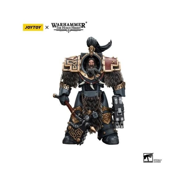 Joy Toy (CN) - Warhammer The Horus Heresy - Figurin 1/18 Space Wolves Varagyr Wolf Guard Squad Varagyr Terminator 1 12 cm
