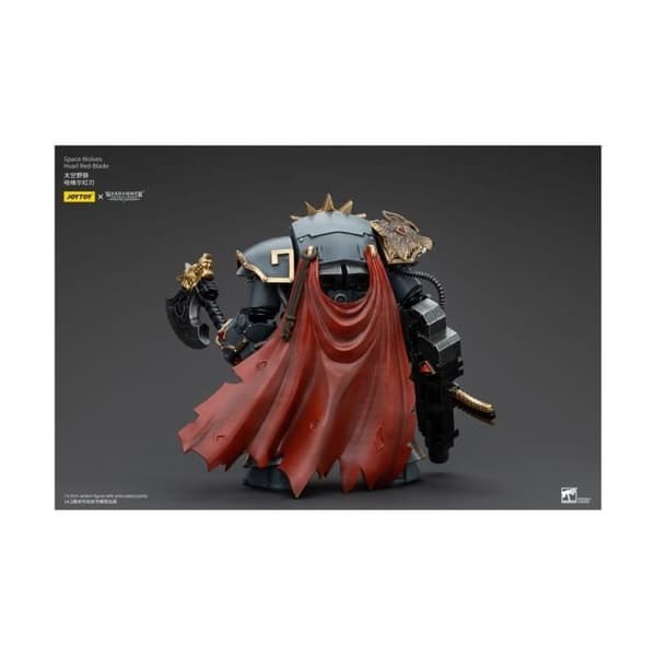 Joy Toy (CN) - Warhammer The Horus Heresy - Figur Figur 1/18 Space Wolves Hvarl Red-Blade 14 cm
