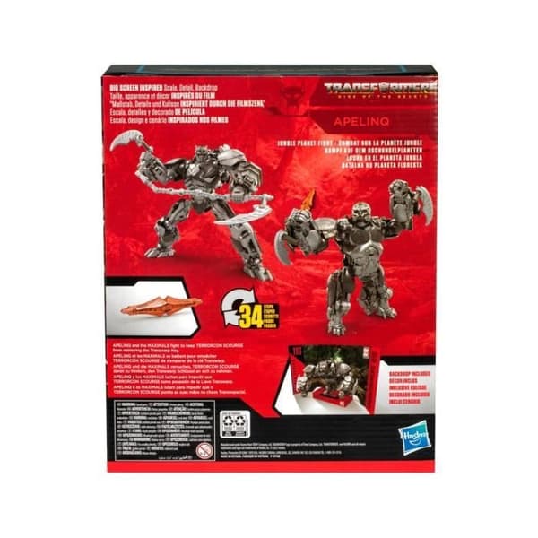Hasbro - Transformers: Rise of the Beasts Generations Studio Series Leader Class - Figurine Apelinq 22 cm
