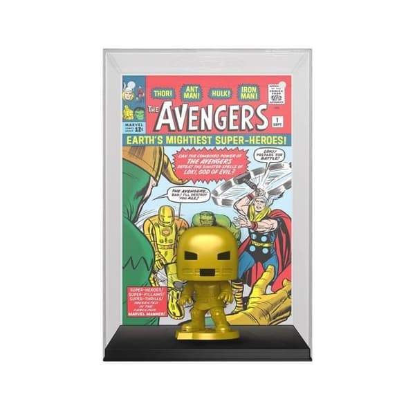 Funko - Marvel - Figurine POP! Comic Cover Avengers 1 9 cm