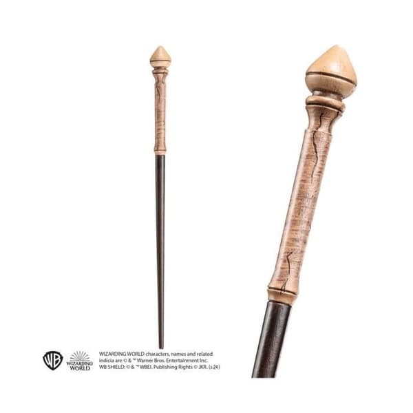 Noble Collection - Harry Potter - Replika av Hermione Grangers stav i Ollivanders låda 34 cm