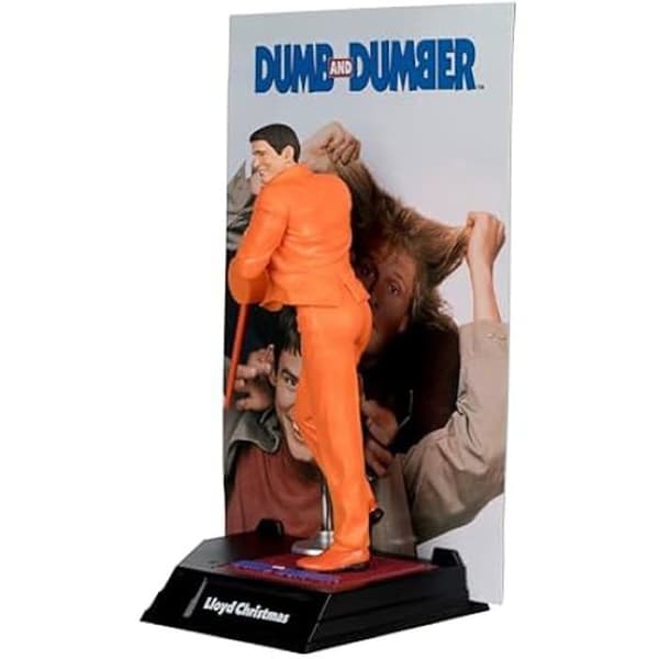 Figur - McFarlane - Lloyd Christmas - Flerfärgad - Movie Maniacs - Gold Label