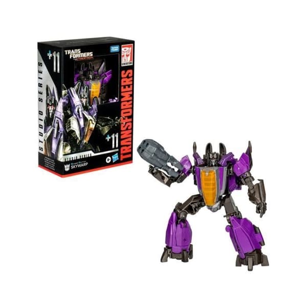 Hasbro - Transformers: War for Cybertron Studio Series Voyager Class - Figur Gamer Edition Skywarp 16 cm