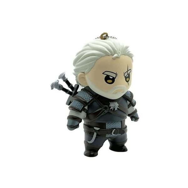 Bra Beute - The Witcher - Figur som kan hängas Geralt från Rivia 10 cm