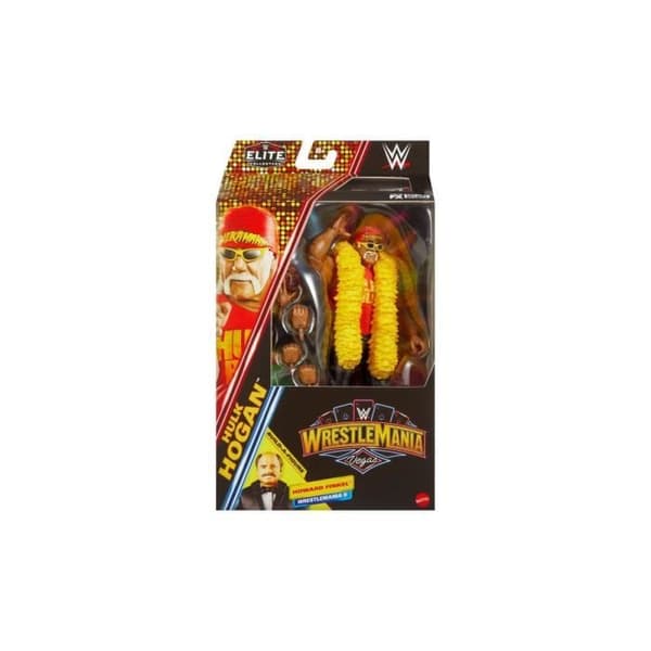 Mattel - WWE WrestleMania Elite Collection - Figurfigur Hulk Hogan 15 cm