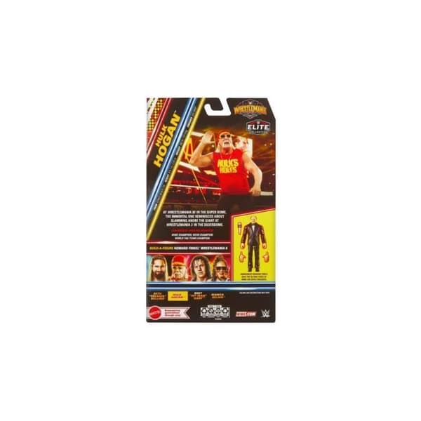 Mattel - WWE WrestleMania Elite Collection - Figurfigur Hulk Hogan 15 cm