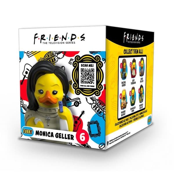 Numskull - Vänner - Figur Tubbz Monika Geller Boxad Utgåva 10 cm