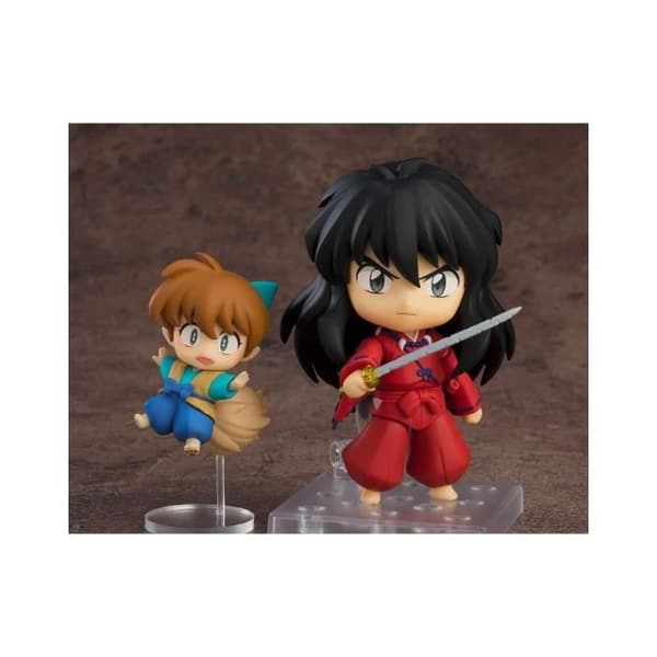 Good Smile Company - InuYasha - Figurin Nendoroid Inuyasha: Ny Måne Ver. &amp; Shippo 10 cm
