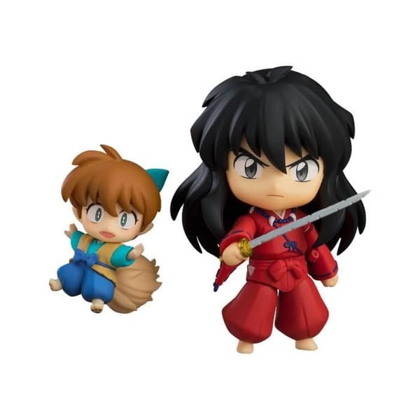 Good Smile Company - InuYasha - Figurin Nendoroid Inuyasha: Ny Måne Ver. &amp; Shippo 10 cm