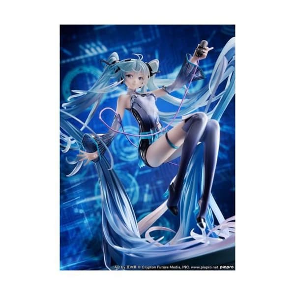 Max Factory - Hatsune Miku - Statuett 1/7 Techno-Magic Ver. 25 cm
