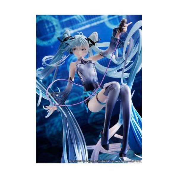 Max Factory - Hatsune Miku - Statuett 1/7 Techno-Magic Ver. 25 cm
