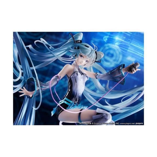 Max Factory - Hatsune Miku - Statuett 1/7 Techno-Magic Ver. 25 cm
