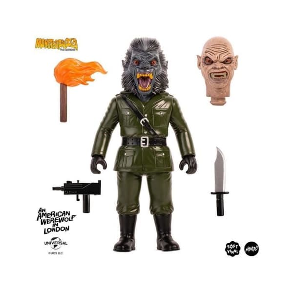 Mondo - Varulven från London - Figur av Mardröm-Demon Varulv 25 cm