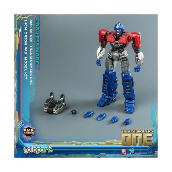 Yolopark - Transformers One - Figurin i plastmodellsats AMK Mini Series Orion Pax 14 cm