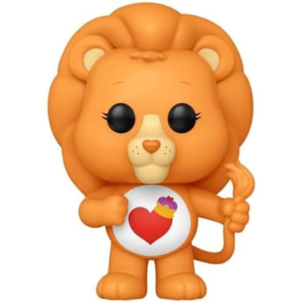 Figur - Funko Pop! - Brave Heart Lion - Care Bears - Högkvalitets Vinyl - 9,5 cm