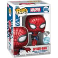 Miniatyrbild 2 av 2: Funko - Marvel 80-årsjubileum - Figur POP! Spider-Man (DGLT) 9 cm