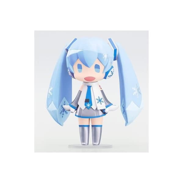 Good Smile Company - Karaktärs Vocal Series 01: Hatsune Miku - Figur HELLO! GOOD SMILE Snow Miku 10 cm
