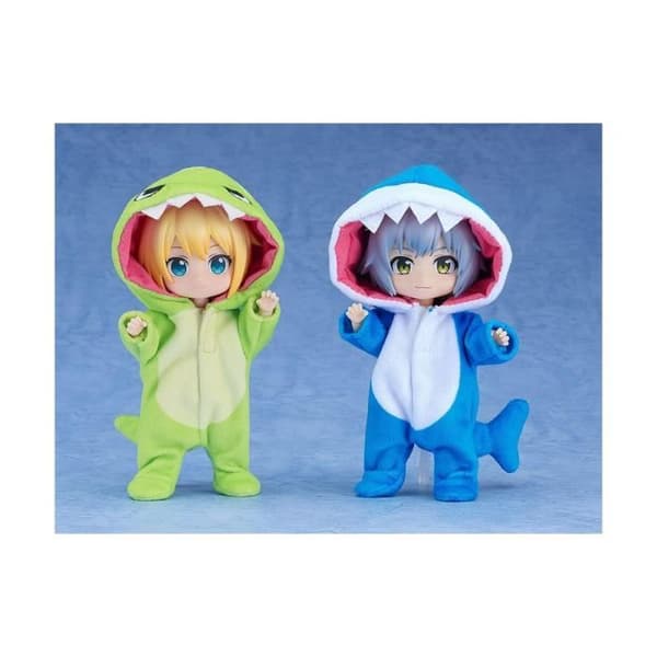 Good Smile Company - Nendoroid - Tillbehör för Nendoroid-figurer Nendoroid Dockkläder Set: Kigurumi Pyjamas Haj
