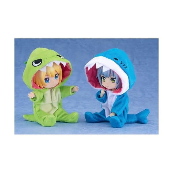 Good Smile Company - Nendoroid - Tillbehör för Nendoroid-figurer Nendoroid Dockkläder Set: Kigurumi Pyjamas Haj