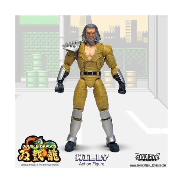 Syndicate Collectibles - Double Dragon - Figurine Deluxe 1/12 Willy 18 cm