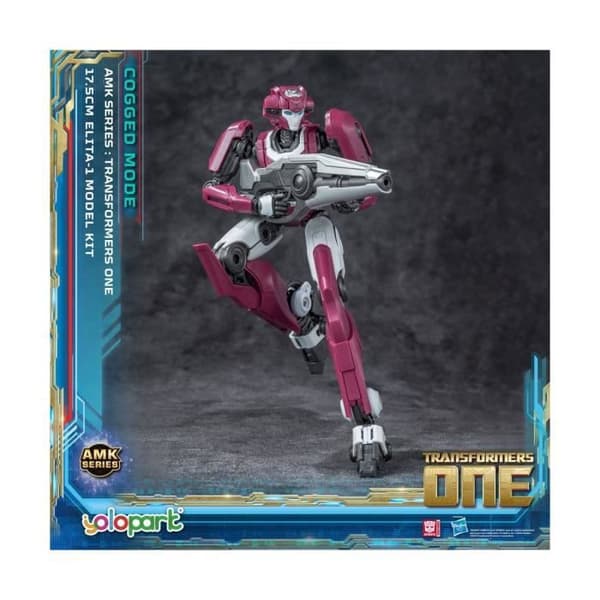 Yolopark - Transformers 8 - Figur i Plastmodellkit AMK Serien Elita-1 20 cm