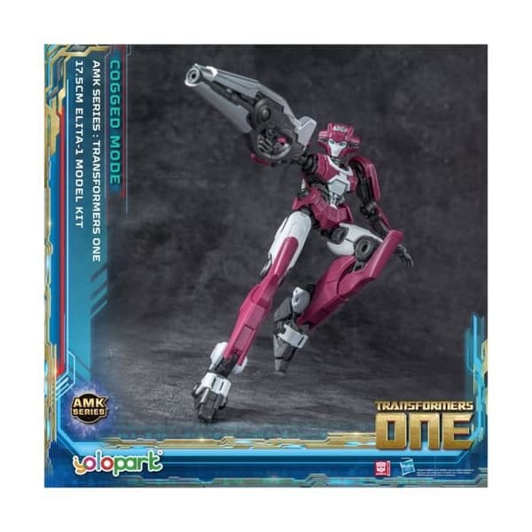 Yolopark - Transformers 8 - Figur i Plastmodellkit AMK Serien Elita-1 20 cm